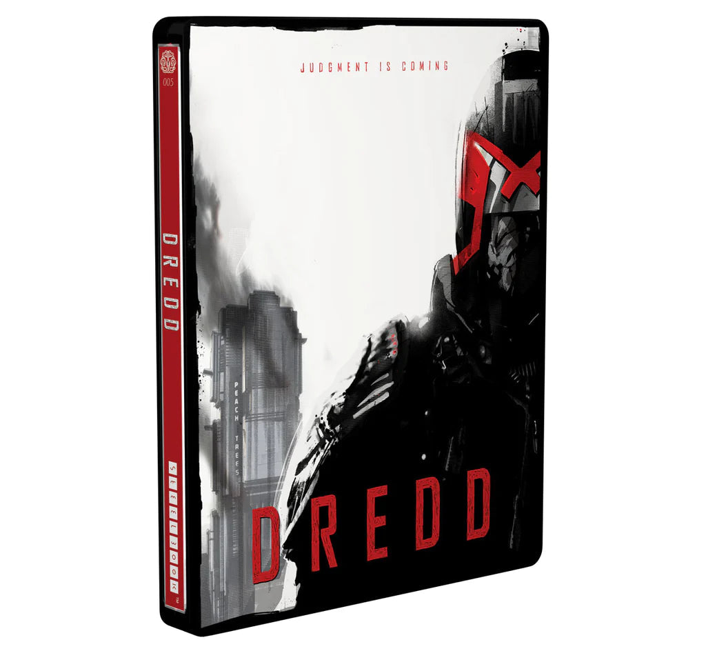 Судья Дредд (англ. язык) (3D/2D Blu-ray + DVD) Mondo #005 Steelbook