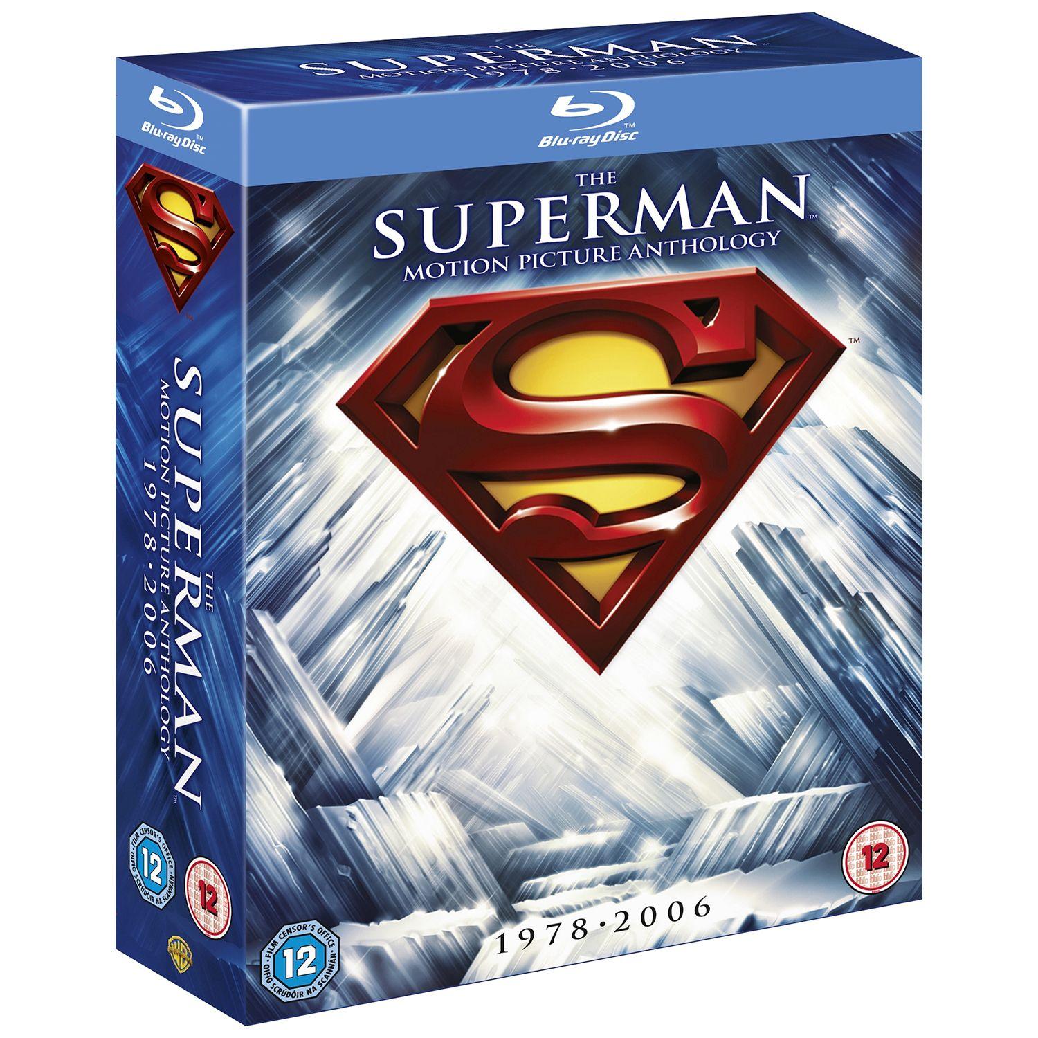 Superman: Motion Picture Anthology (1978-2006) (8 Blu-ray) DigiPack