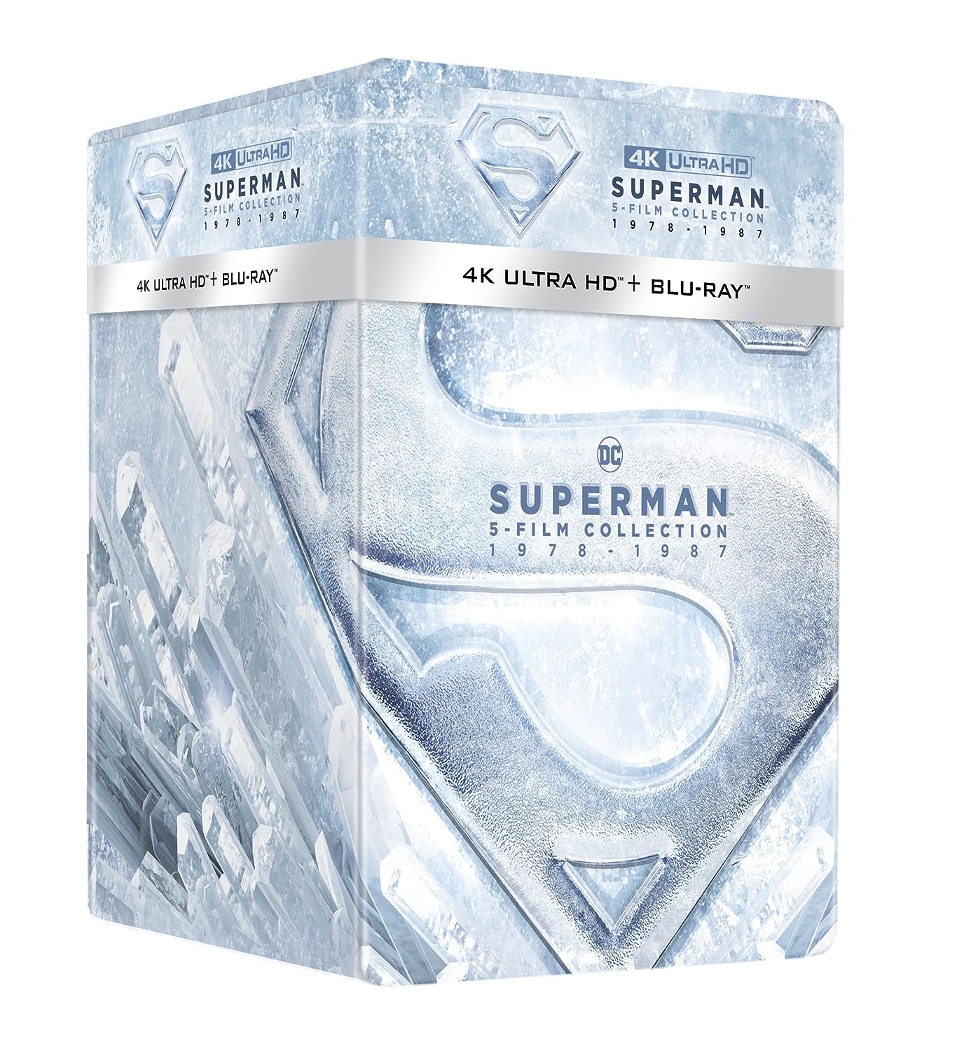 Супермен I-IV (англ. язык) (4K UHD + Blu-ray) Steelbook Collection