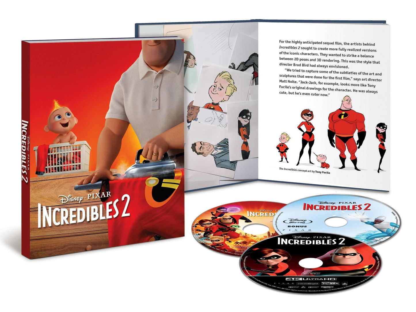Суперсемейка 2 (англ. язык) (4K UHD + Blu-ray) Коллекционное издание