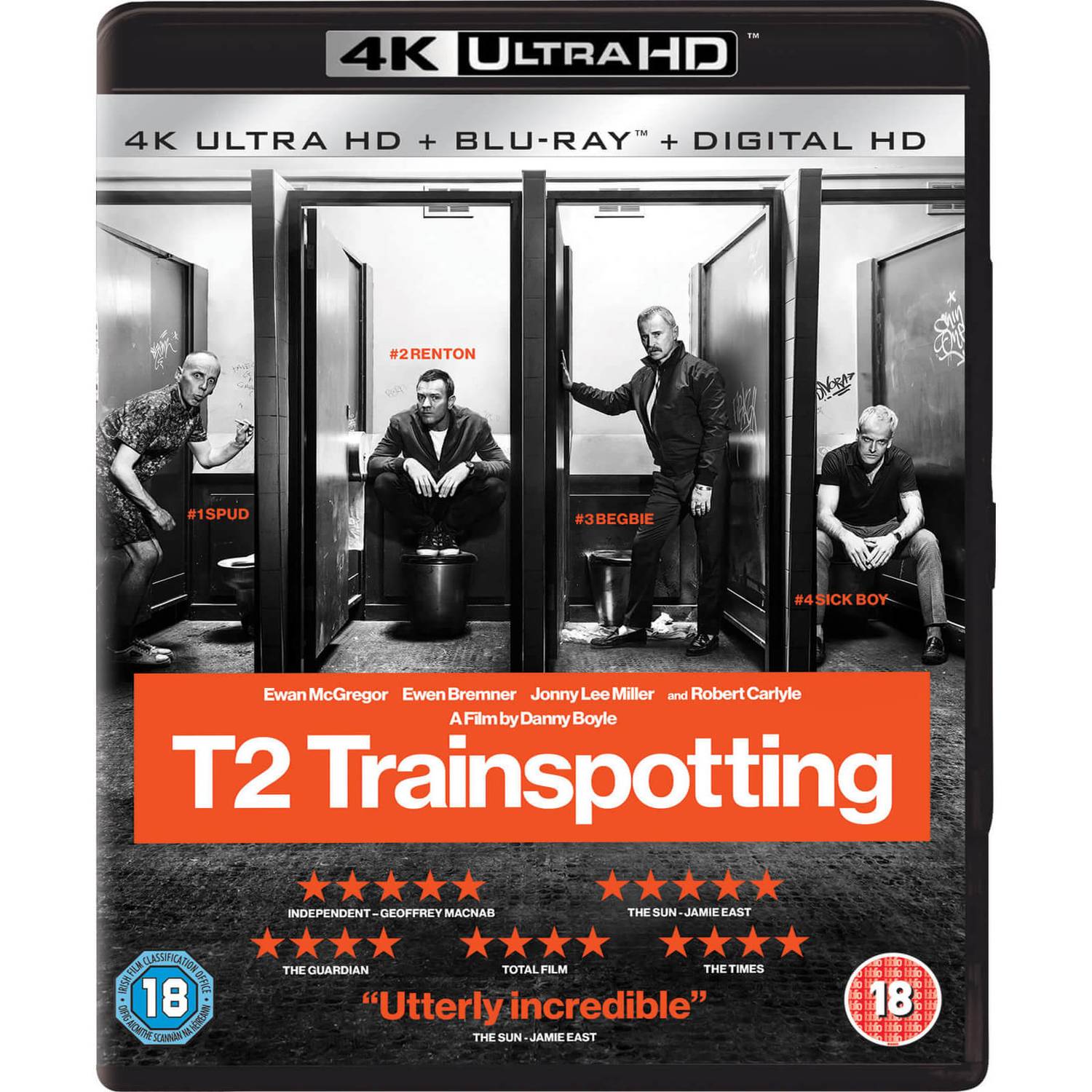 Т2 Трейнспоттинг (На игле 2) (4K UHD + Blu-ray)