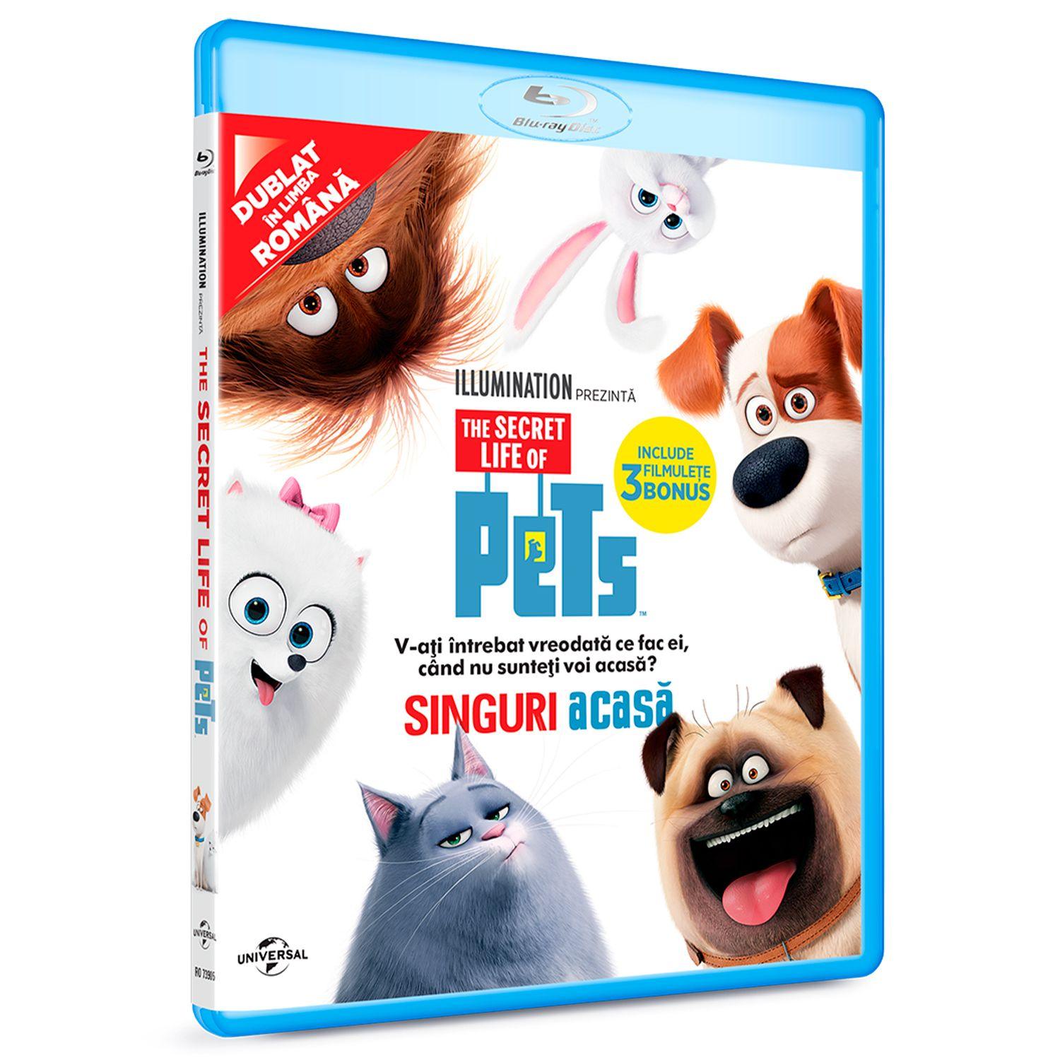 Тайная жизнь домашних животных (Blu-ray)