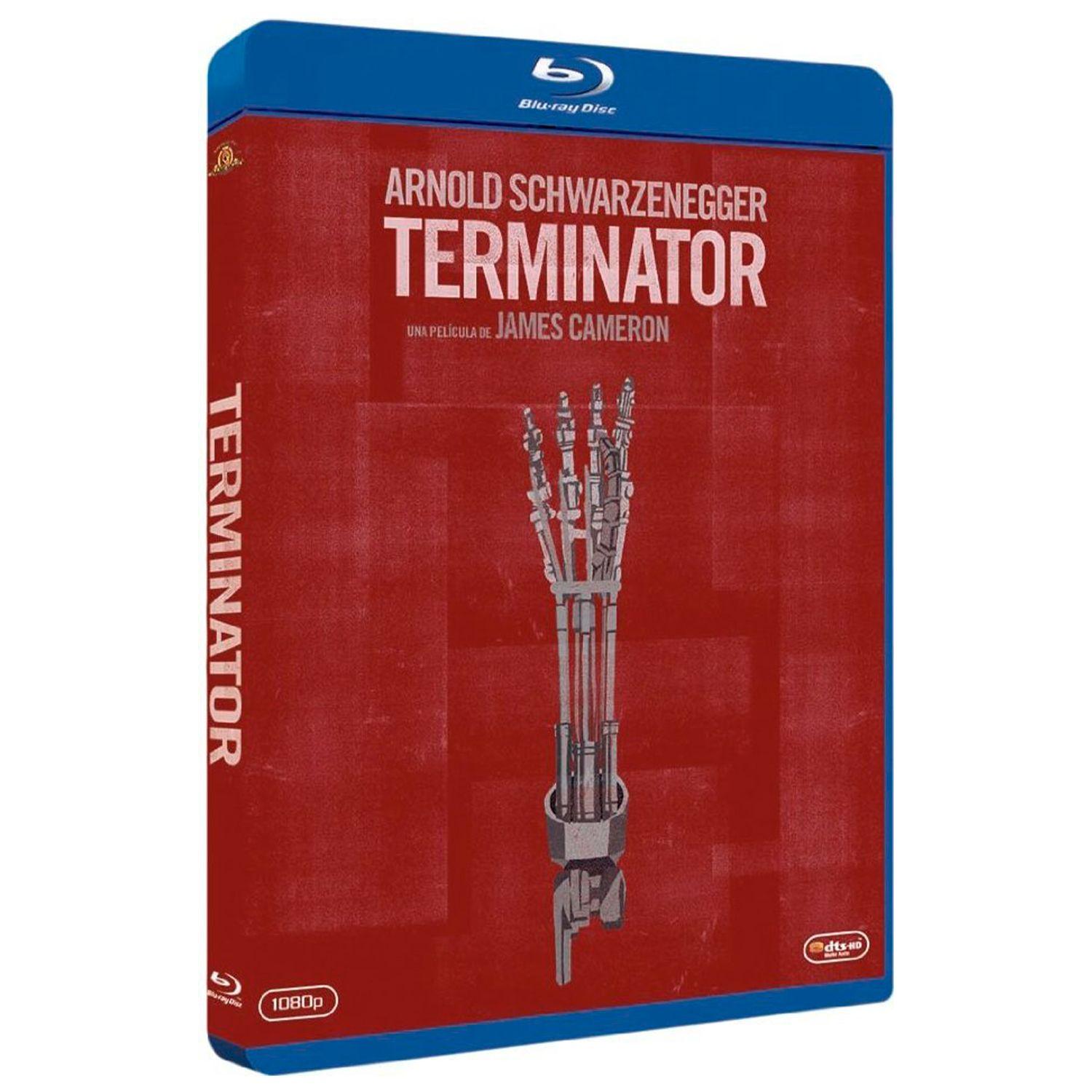 The Terminator 1984 Blu Ray Illustrated Cover Art Bluraymania
