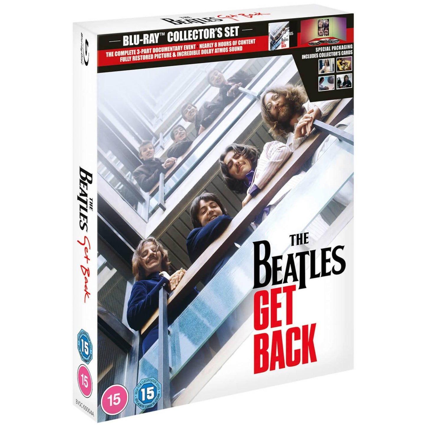 The Beatles: Get Back – Концерт на крыше (англ. язык) (3 Blu-ray) Коллекционное издание