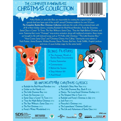 The Complete Rankin/Bass Christmas Collection (1964-1985) (англ. язык) (5 Blu-ray)