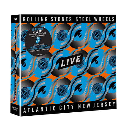 The Rolling Stones. Steel Wheels Live (Blu-ray + 2 CD)