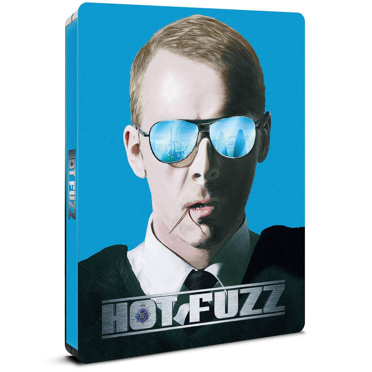 Типа крутые легавые (4K UHD + Blu-ray) Steelbook (Hot Fuzz)