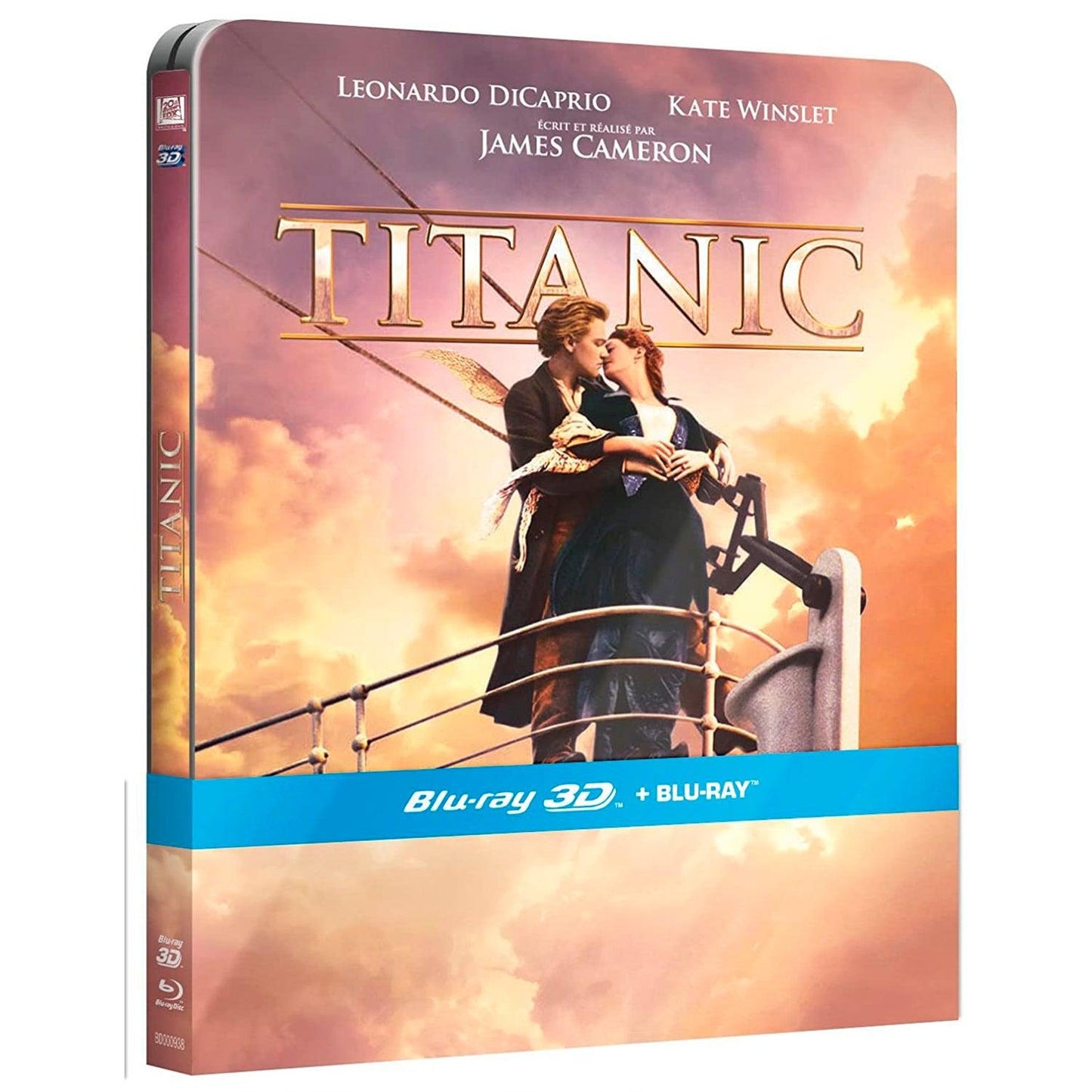 Титаник 3D + 2D (3 Blu-ray) Steelbook