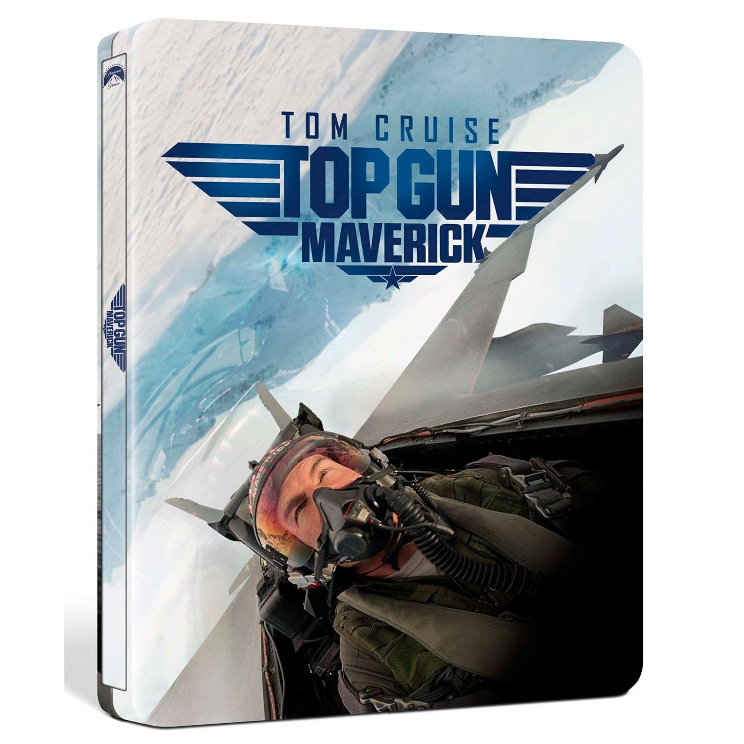 Топ Ган: Мэверик (англ. язык) (4K UHD + Blu-ray) Steelbook + Lenticular Magnet