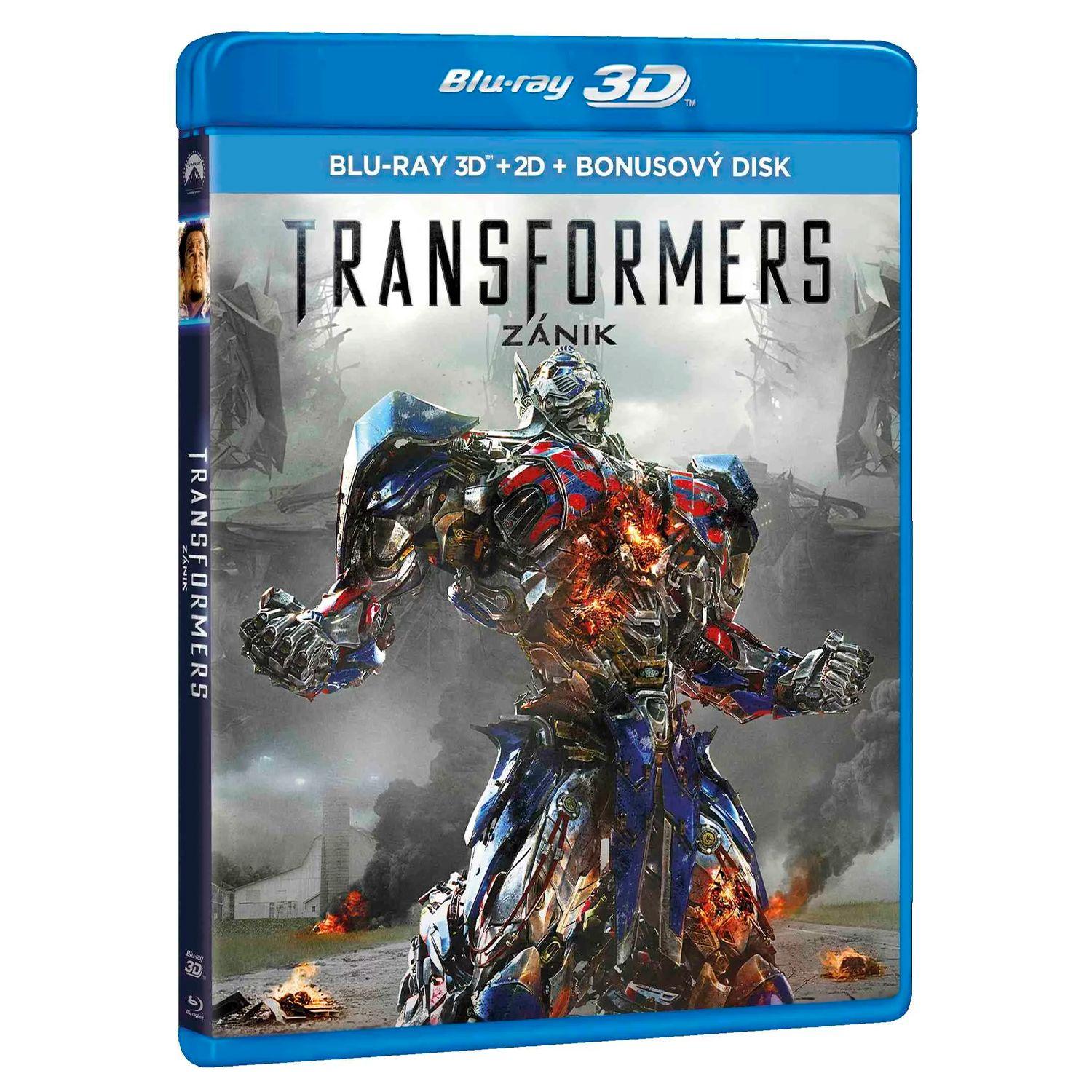 Трансформеры: Эпоха истребления 3D + 2D (2 Blu-ray + Бонус-диск)