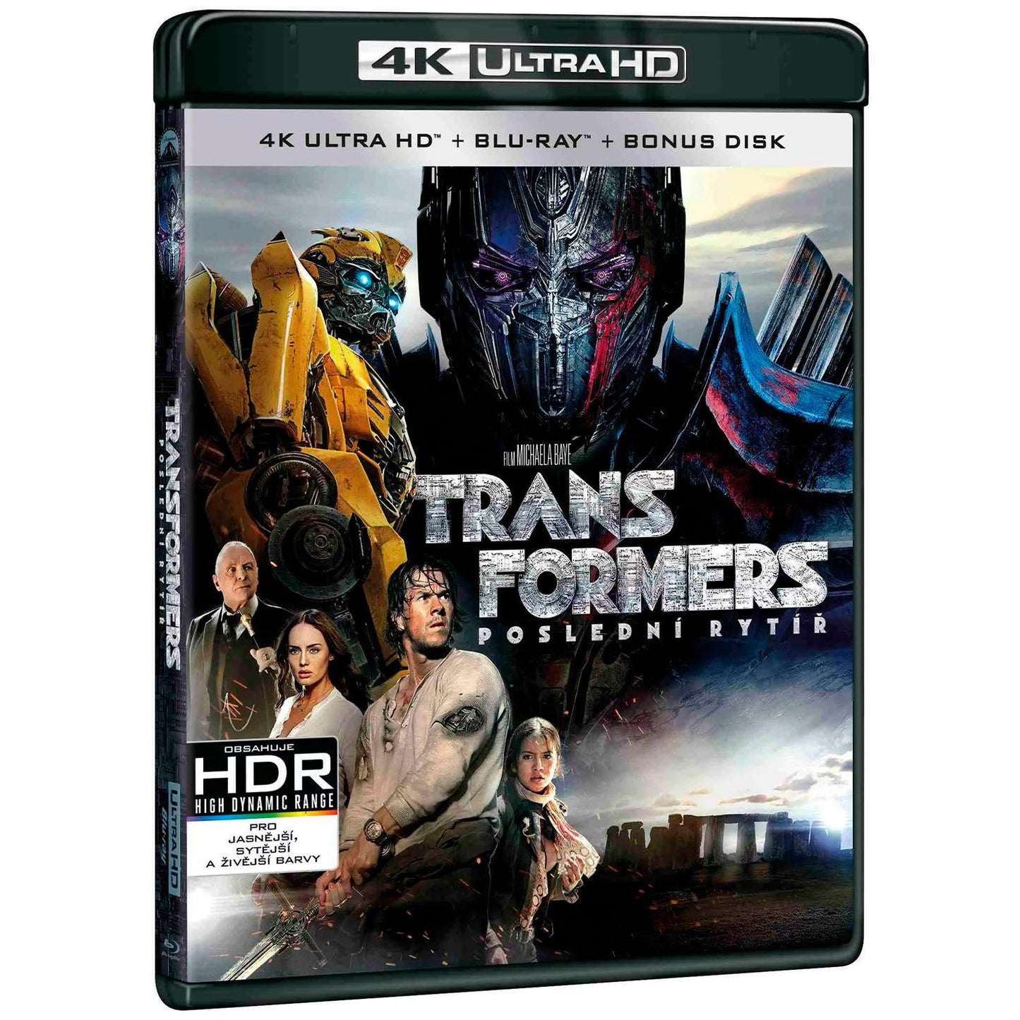 Трансформеры: Последний рыцарь (4K UHD + Blu-ray + Бонус-диск)