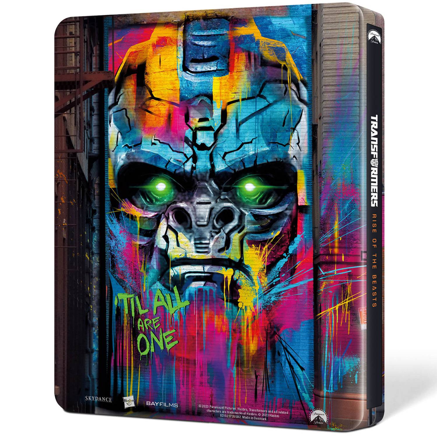 SteelBook comemorativo de Transformers – O Filme em Blu-ray nos