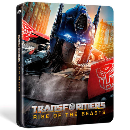 SteelBook comemorativo de Transformers – O Filme em Blu-ray nos