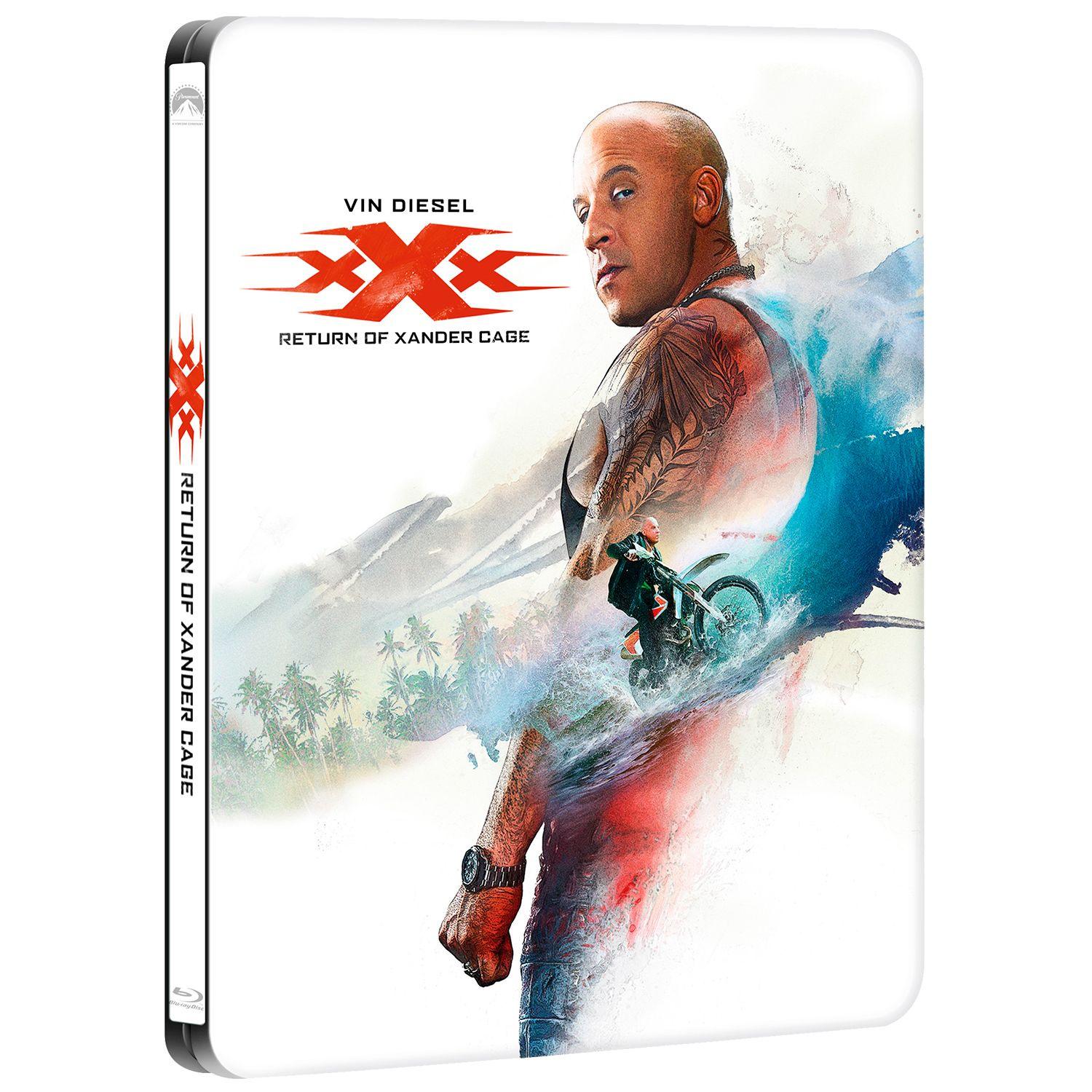 Три икса: Мировое господство 3D + 2D (2 Blu-ray) Steelbook