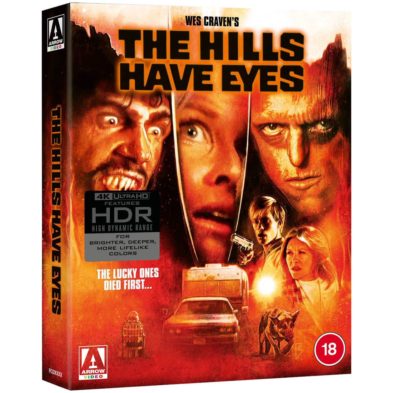 У холмов есть глаза (1977) (англ. язык) Коллекционное издание (4K UHD Blu-ray)