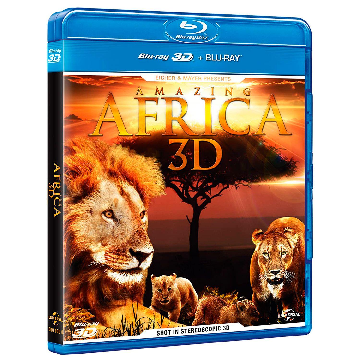 Удивительная Африка 3D [3D/2D] (Blu-ray)