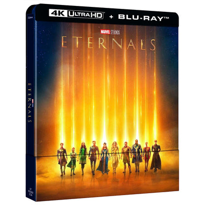 Вечные (2021) (англ. язык) (4K UHD + Blu-ray) Steelbook