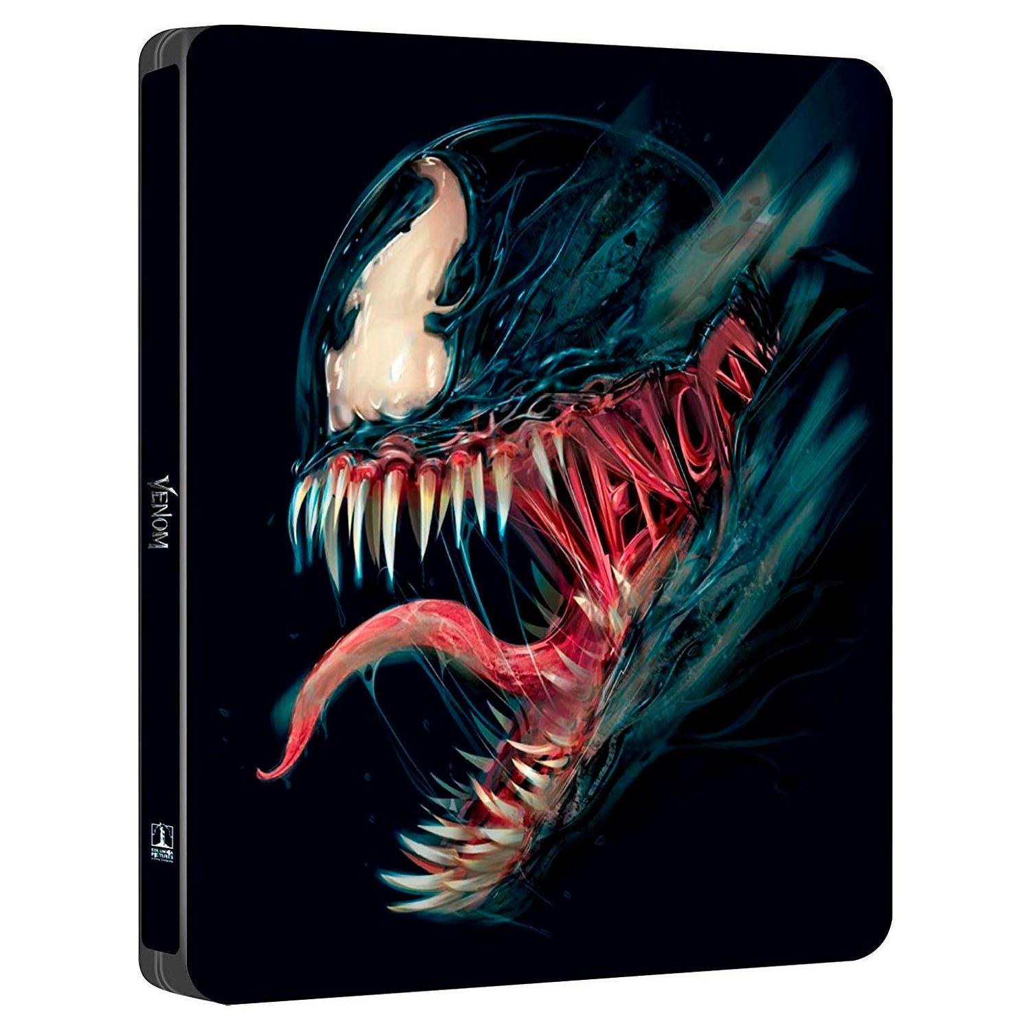 Веном (4K UHD Blu-ray + Бонусный диск) Steelbook