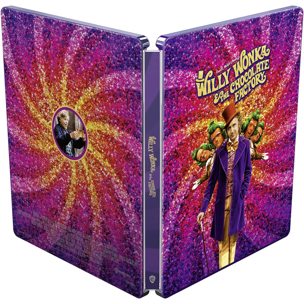 Вилли Вонка и шоколадная фабрика (1971) (англ. язык) (4K UHD + Blu-ray ...