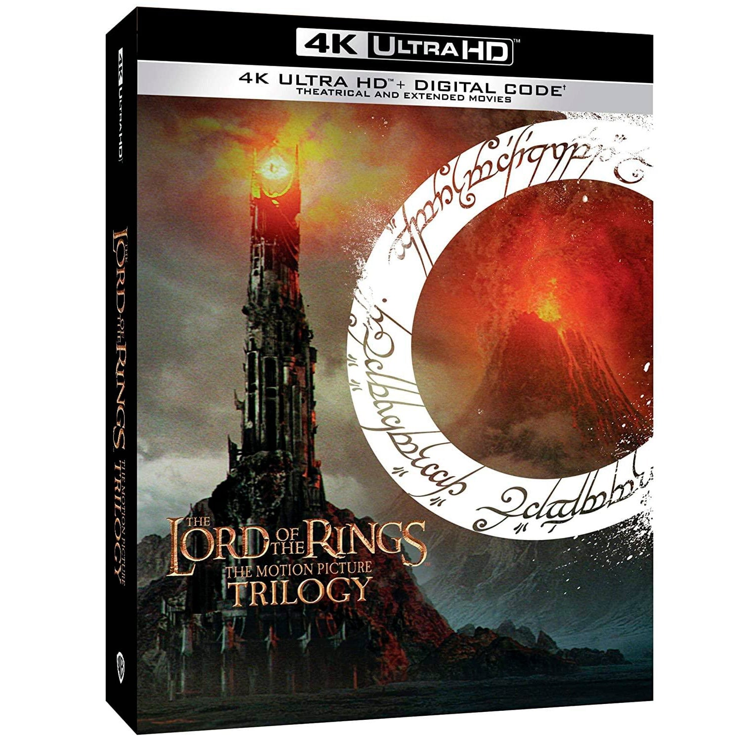 Властелин колец: Трилогия (англ. язык) [Расширенная & театральная версии] (4K UHD Blu-ray)