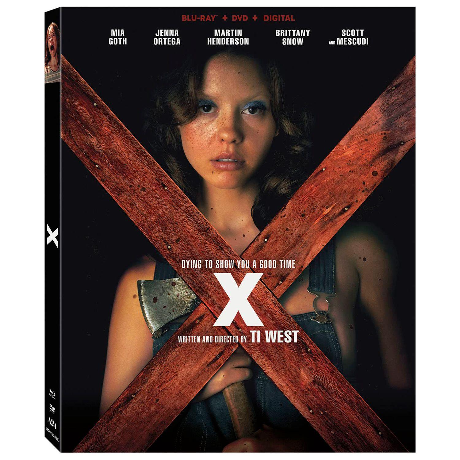 X (2022) (англ. язык) (Blu-ray + DVD)