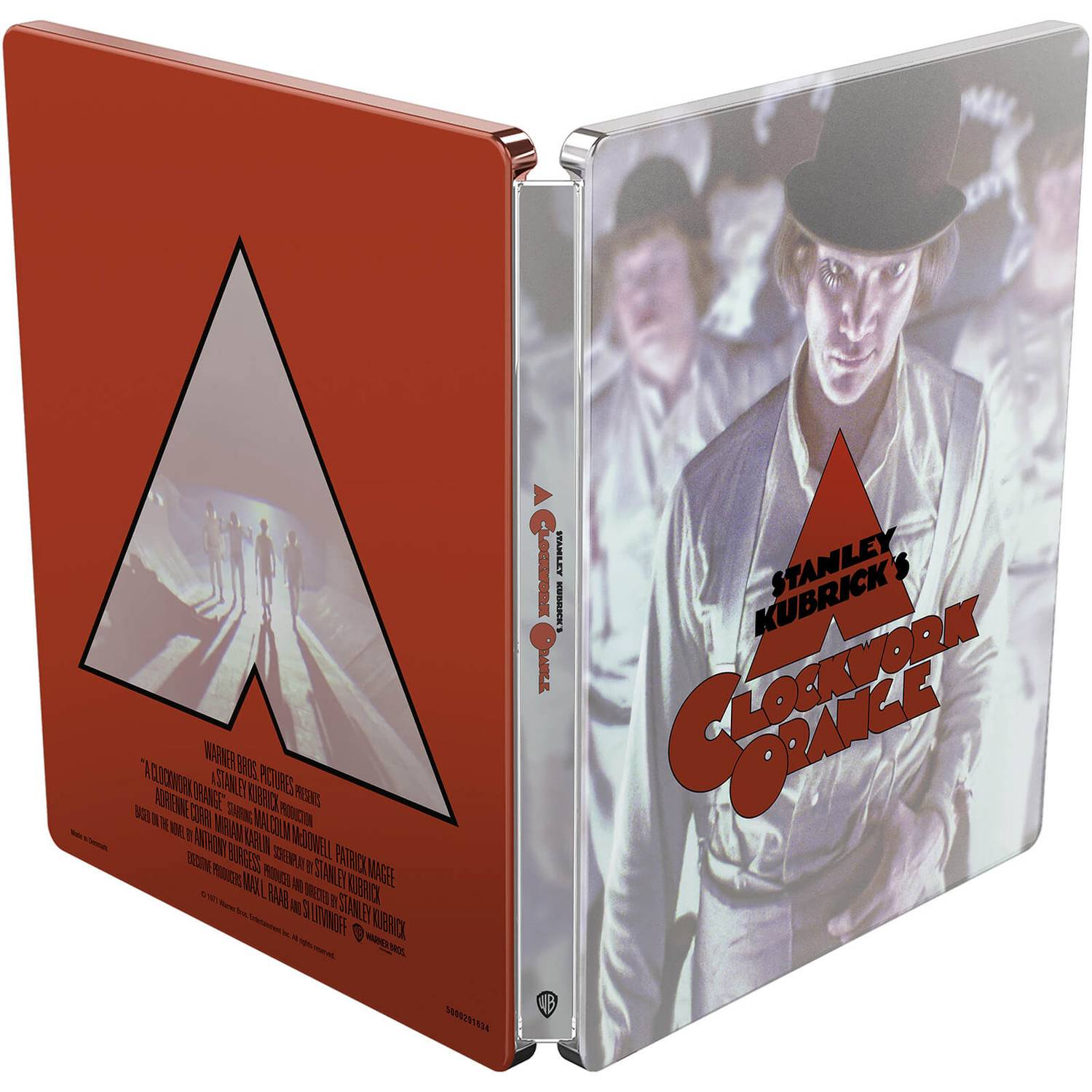 Заводной апельсин (1971) (англ. язык) (4K UHD + Blu-ray) Collector’s Edition Steelbook