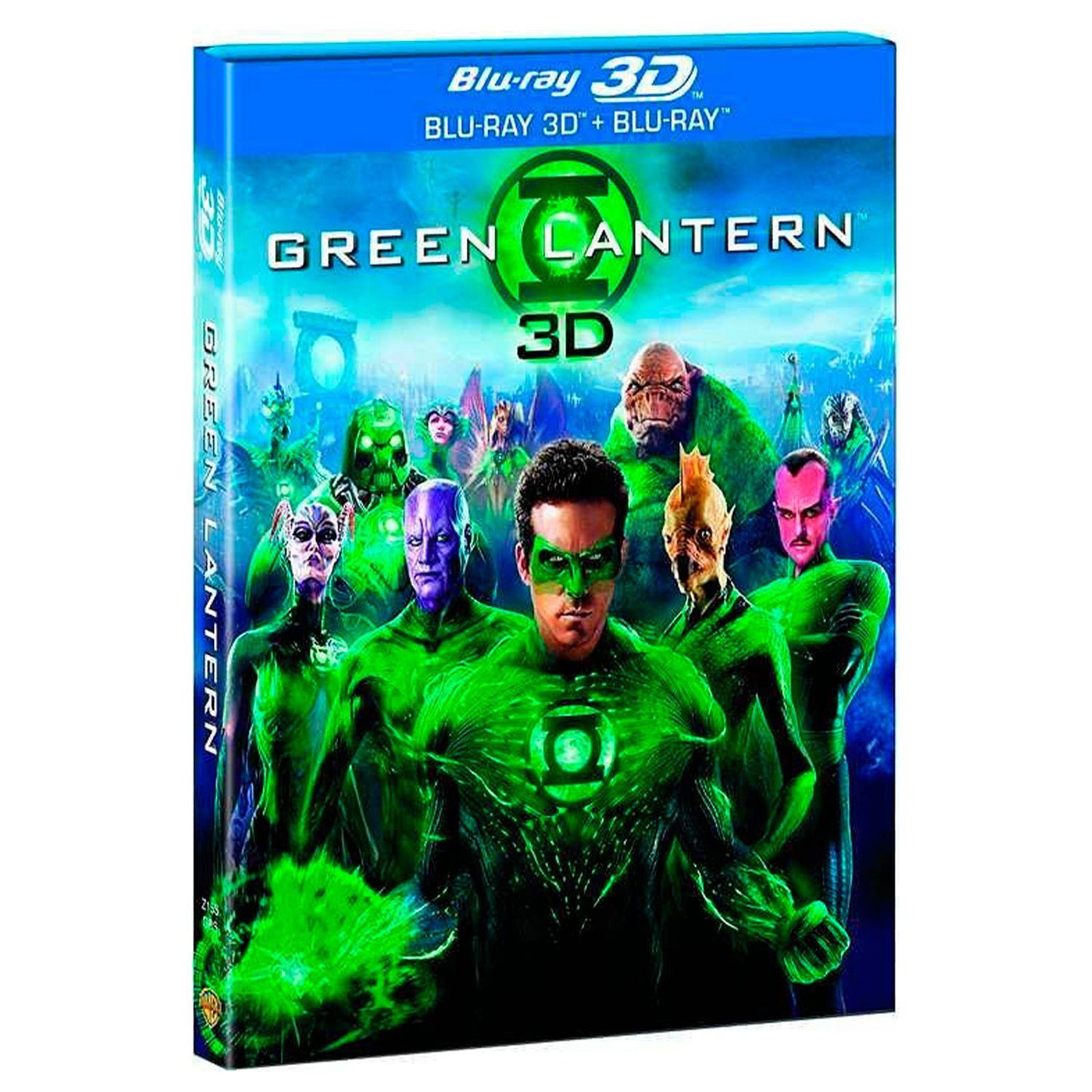 Зелёный Фонарь 3D + 2D (2 Blu-ray)