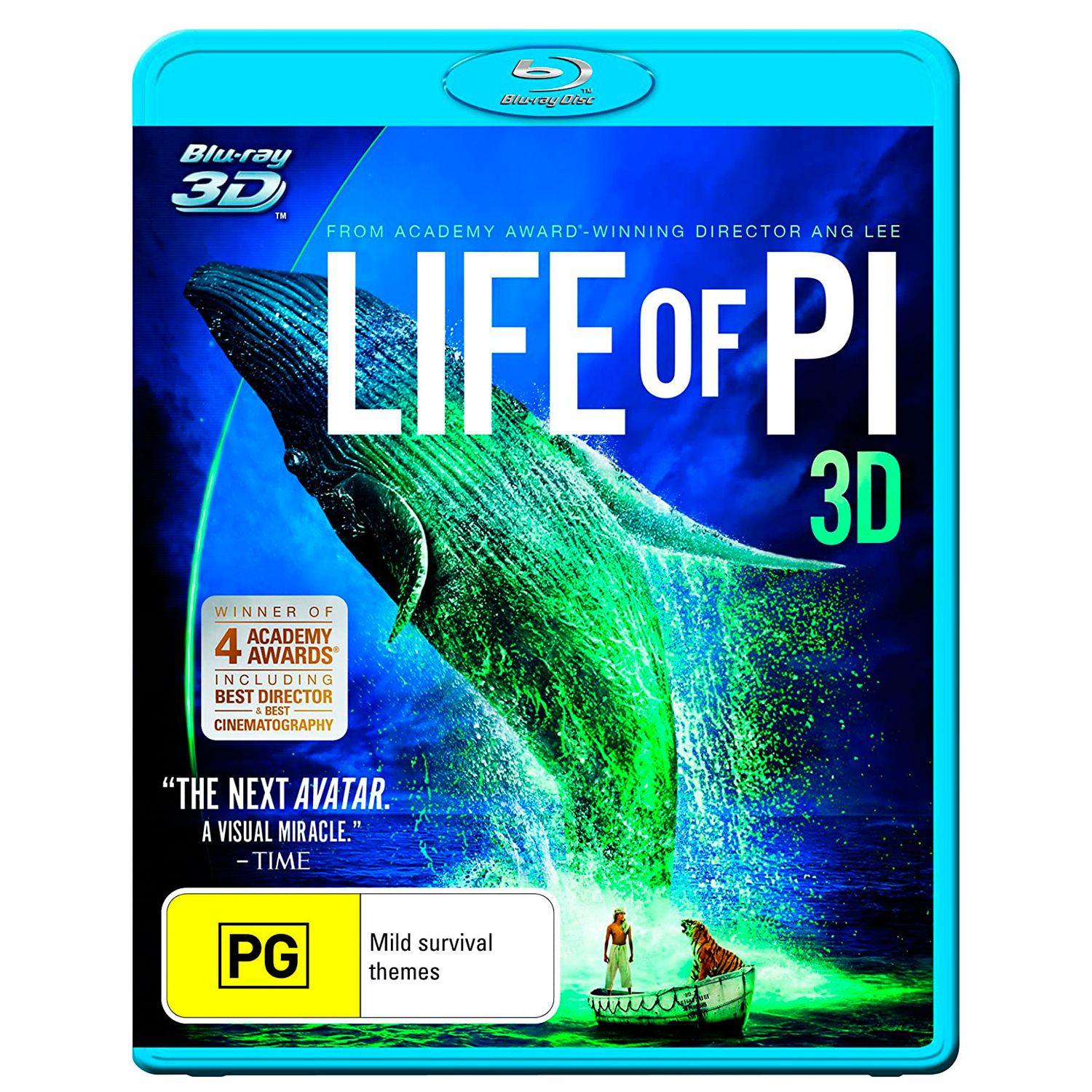 Жизнь Пи 3D + 2D (2 Blu-ray)