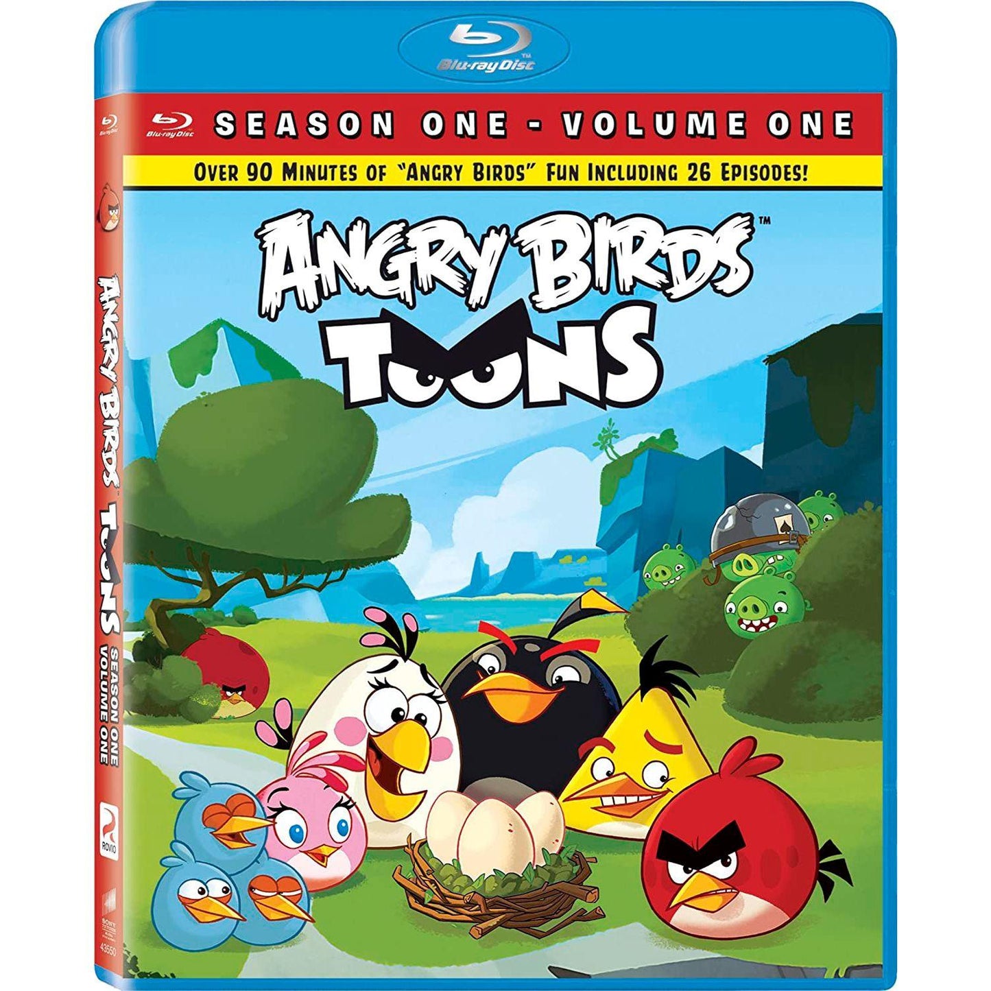 Злые птички (Angry Birds Toons). Сезон 1. Том 1 (Blu-ray)