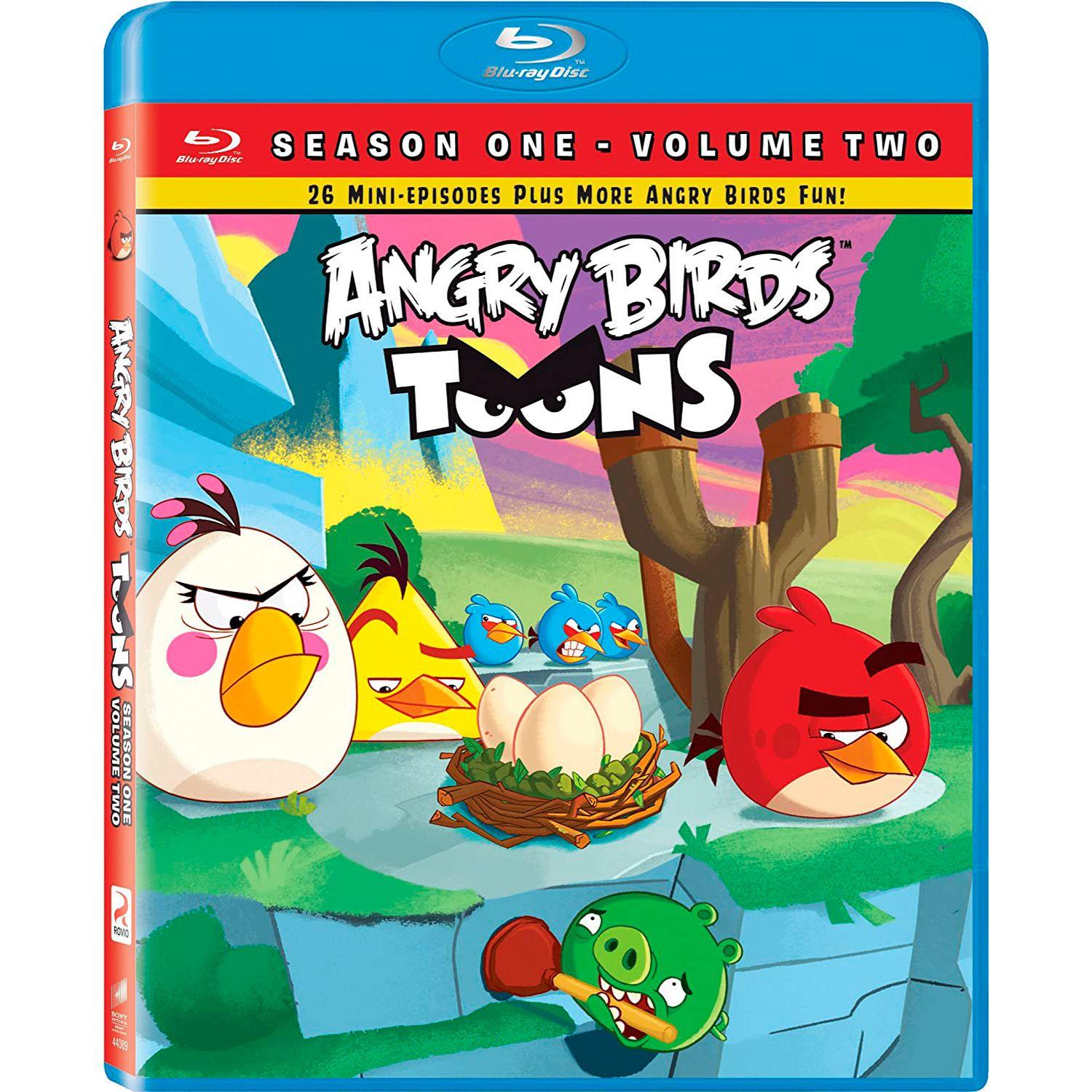 Злые птички (Angry Birds Toons). Сезон 1. Том 2 (англ. язык) (Blu-ray)