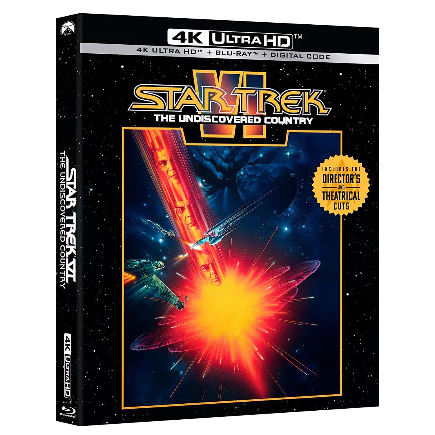 Звездный путь 6: Неоткрытая страна (1991) (англ. язык) (4K UHD + Blu-ray)