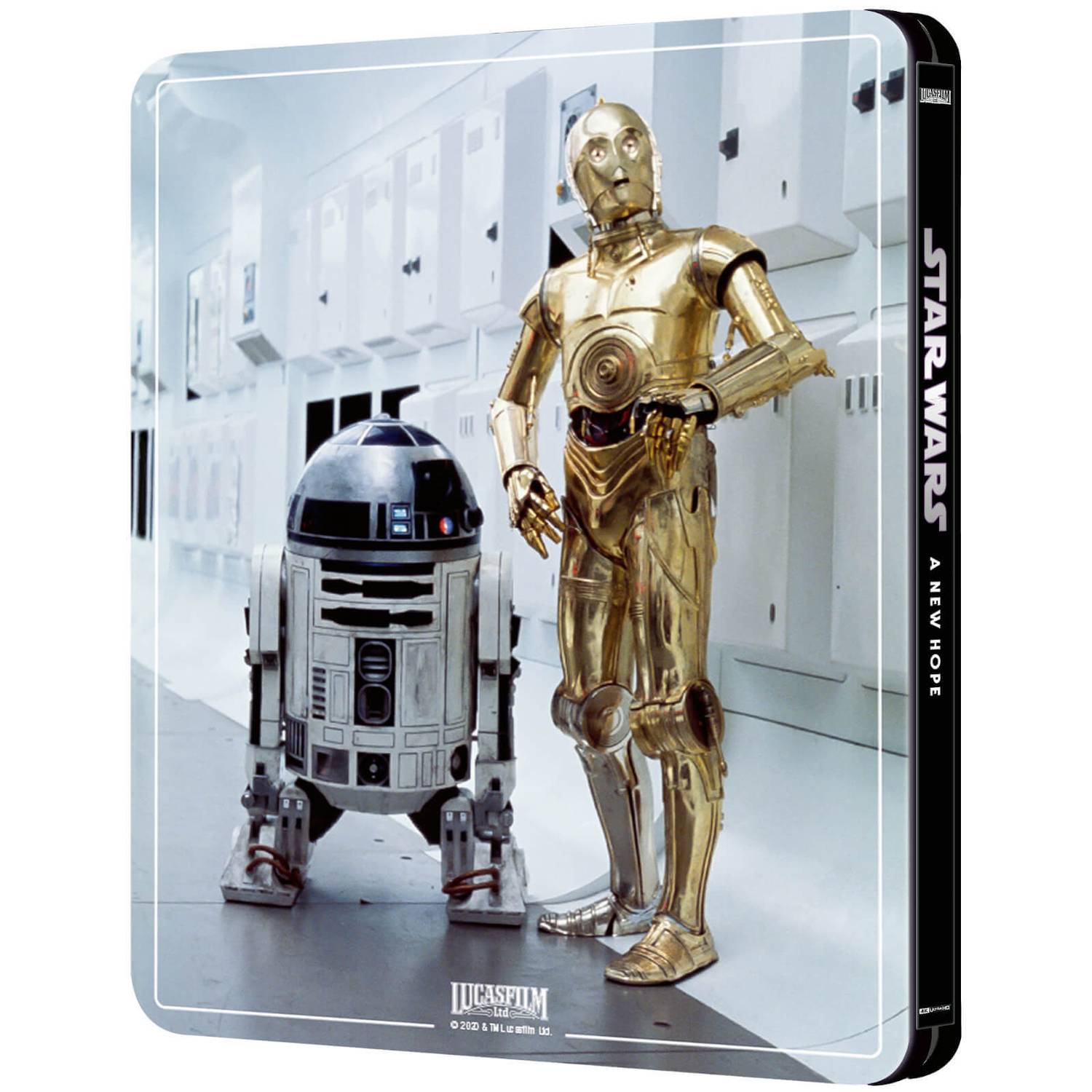 Звёздные войны: Эпизод IV – Новая надежда (англ. язык) (Blu-ray + Бонусный диск) Steelbook