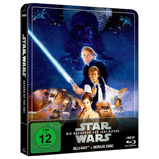 Звёздные войны: Эпизод VI – Возвращение Джедая (англ. язык) (Blu-ray + Бонусный диск) Steelbook
