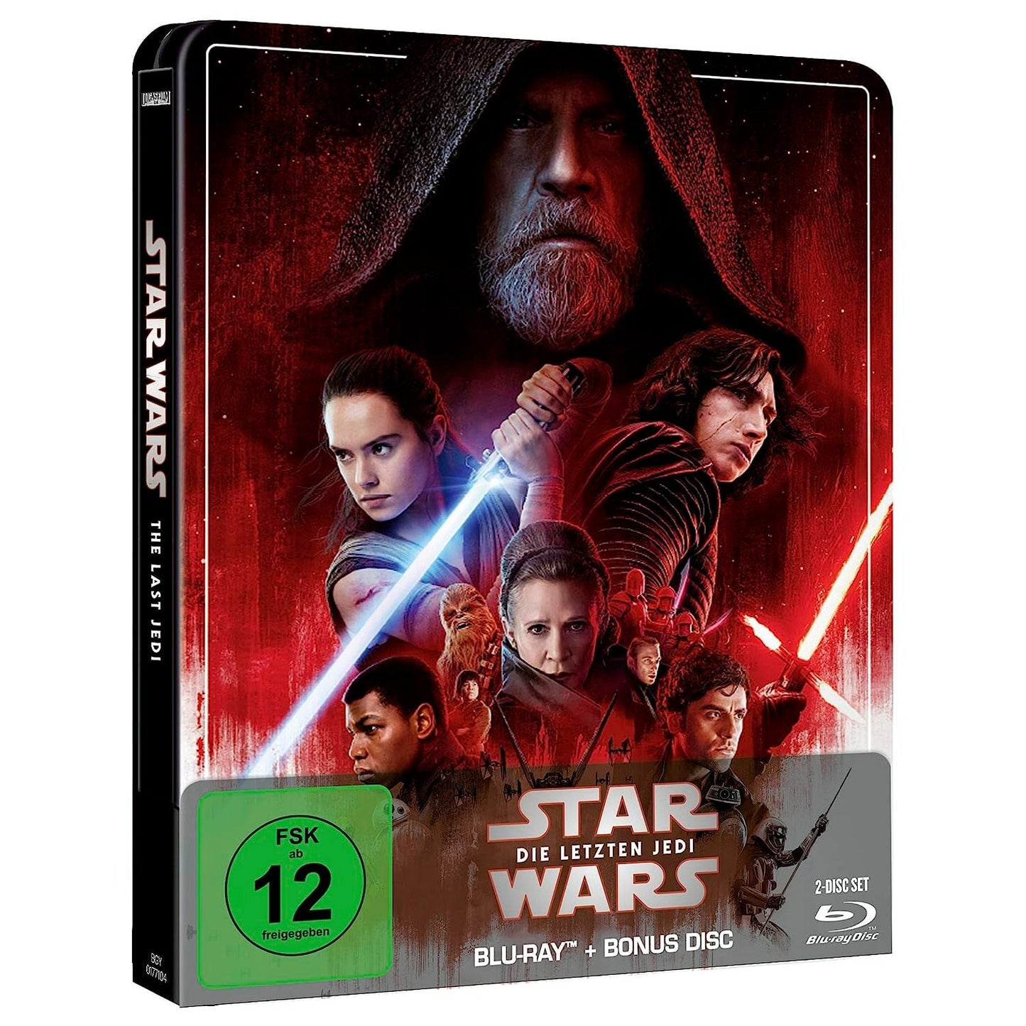 Звёздные войны: Эпизод VIII – Последние джедаи (Blu-ray + Бонусный диск) Steelbook