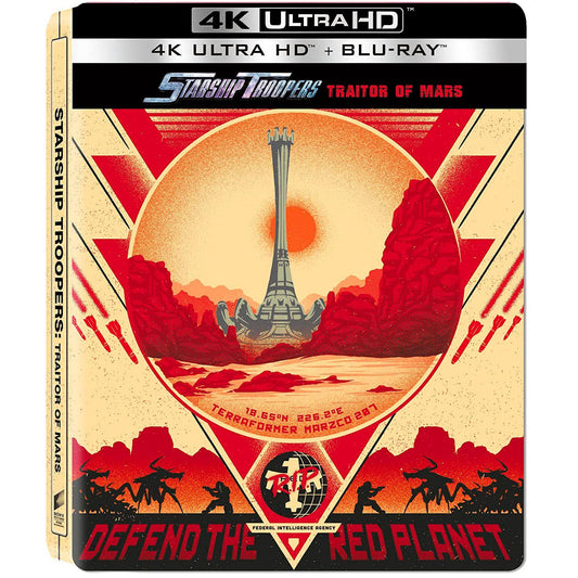 Звёздный десант: Предатель Марса (4K UHD + Blu-ray) Steelbook